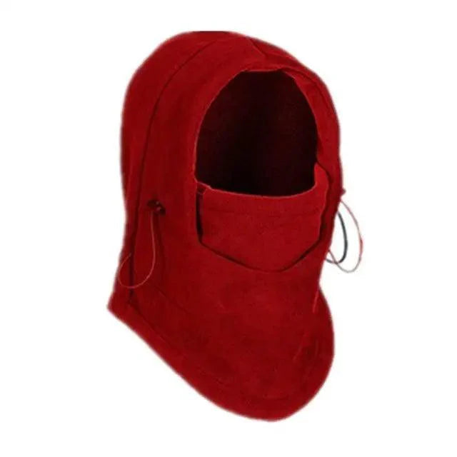 New Fashion Warm Cap Winter Men Women Hats Thermal Fleece Hat Hooded Neck Warmer Hiking Scarves
