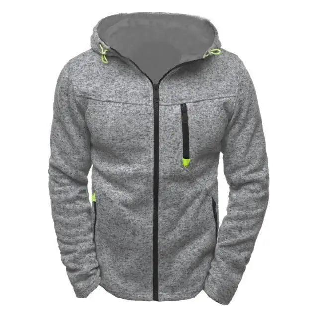 Herren Kapuzenpullover Fleece-Cardigan mit Kapuze Jacke Herren Hoodies Sweatshirts Pullover Herren Hoodie Sweatshirt Jacken Leichter Freizeit-Sweatshirt Langarm-Hoodie für Herren