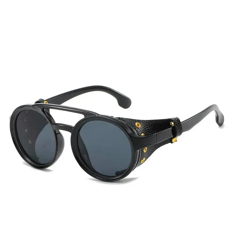New Retro Sunglasses Unique Design Round Frame Vintage Style Sunglasses UV400 For Men