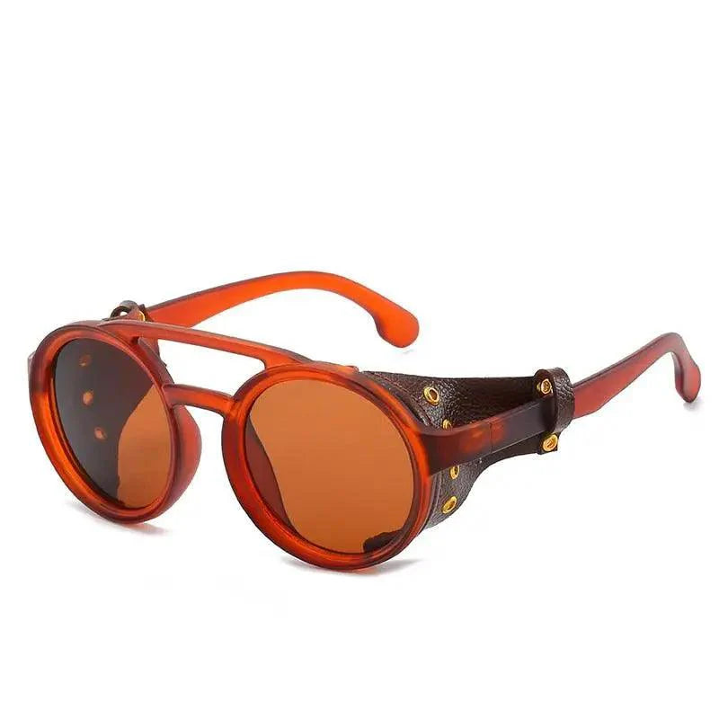 New Retro Sunglasses Unique Design Round Frame Vintage Style Sunglasses UV400 For Men