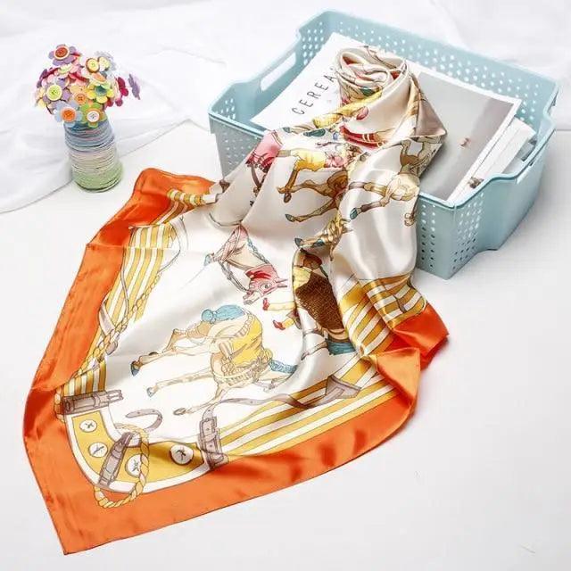 New Silk Scarf  Long Large Shawls Wraps Winter Neck Scarves For Women  Women Soft Scarves Shawl Long Scarf Wrap Scarves
