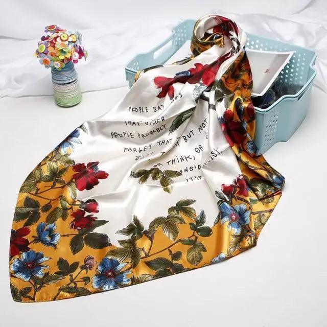 New Silk Scarf  Long Large Shawls Wraps Winter Neck Scarves For Women  Women Soft Scarves Shawl Long Scarf Wrap Scarves