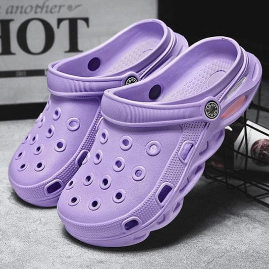 Outdoor Sandals Soft Sole Beach Shoes Mens And Womens The Same Style Suitable For Summer Platform Slippers Men Sports Sandals Men Outdoor Indoor Slippers Lightweight Sandals