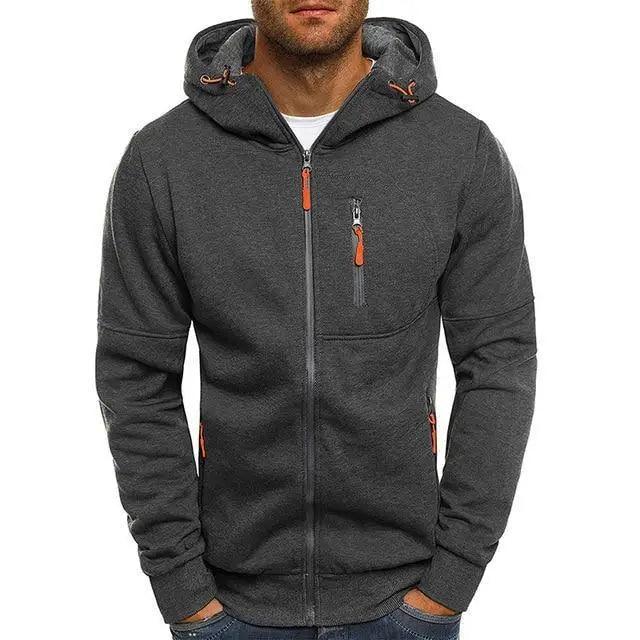 Neue Stylische Trendige Frühling Winter Herren Hoodie Kapuzenmäntel Lässige Sweatshirts Herren Trainingsanzug Mode Hoodie Herren Sport Freizeit Fitness Jacquard Pullover Fleece Cardigan Kapuzenjacke Pullover