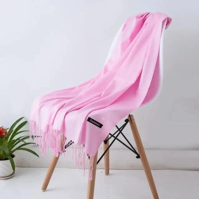 New Stylish Winter Scarf For Ladies Shawls And Wraps Neck Scarves Women Female Stoles Casual Wear Pashmina Scarf and Shawl Soft Women Pashminas