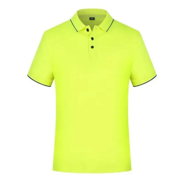 New Summer High-End Modern Custom Breathable Polo Shirt For Men And Women Cool Printing Casual Business Style Top Simple Solid Color Unique Polo Shirts for Men Women Unisex Summer Polo Shirts