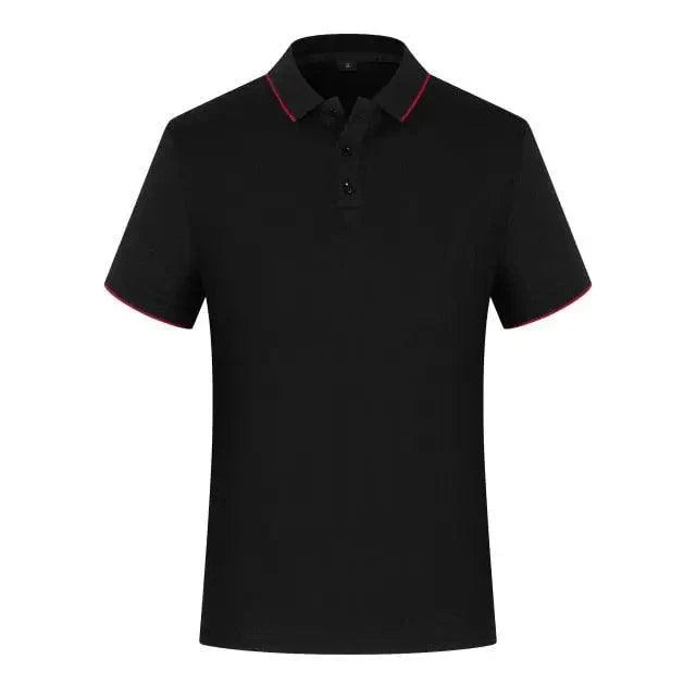 New Summer High-End Modern Custom Breathable Polo Shirt For Men And Women Cool Printing Casual Business Style Top Simple Solid Color Unique Polo Shirts for Men Women Unisex Summer Polo Shirts