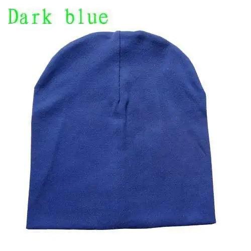 New Trendy  Baby Street Dance Hip Hat Cotton Spring Autumn Toddler Cap Scarf For Boys Girls Winter Warm Solid Color Children Hat Men's Winter Hat Warm Orange Yellow Red Blue Black Knitted Casual Hat