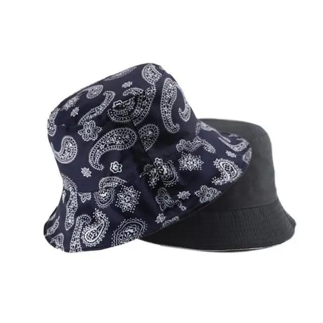 New Trendy Summer Bucket Hats For Women Men's Panama Hat Double-sided Panama Sun Fishing Hat Fisherman Cap for Boys/Girls