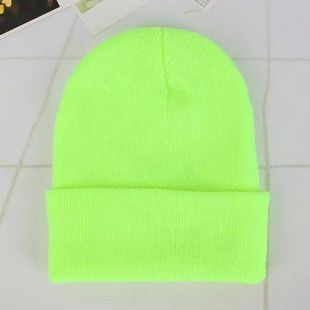 New Winter Hats for Women Men Beanies Knitted Solid Cool Hat Girls Autumn Female Beanie Warm Bonnet Casual Cap For Winter  Knitted Autumn Winter Cap Warm Elastic Winter Women and Men Hat