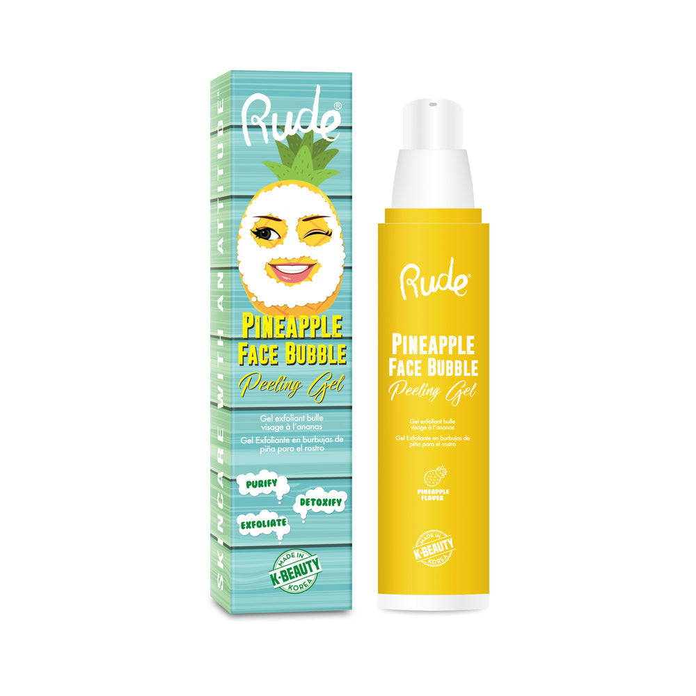 RUDE Ananas Visage Gel Gommant Moussant