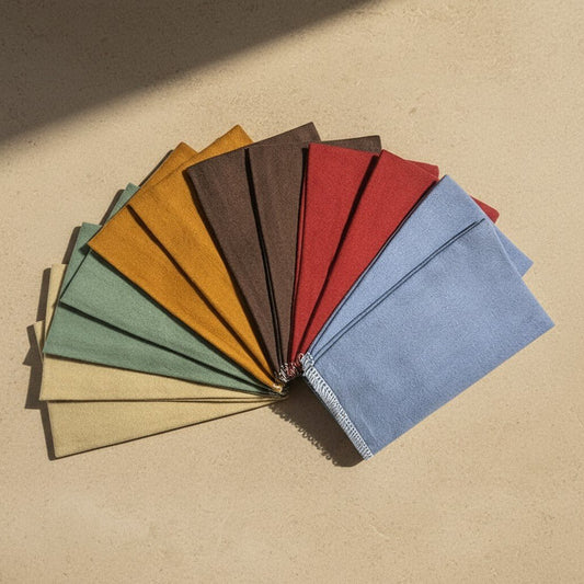 Pas les serviettes en papier - Lingettes de cuisine réutilisables