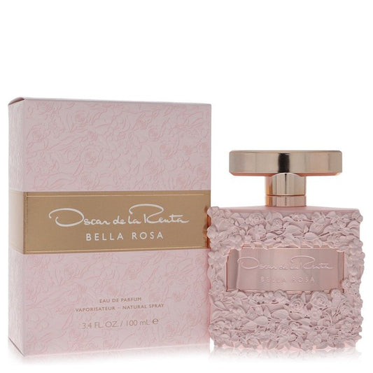 Bella Rosa par Oscar De La Renta Eau De Parfum Vaporisateur 100 ml pour Femme