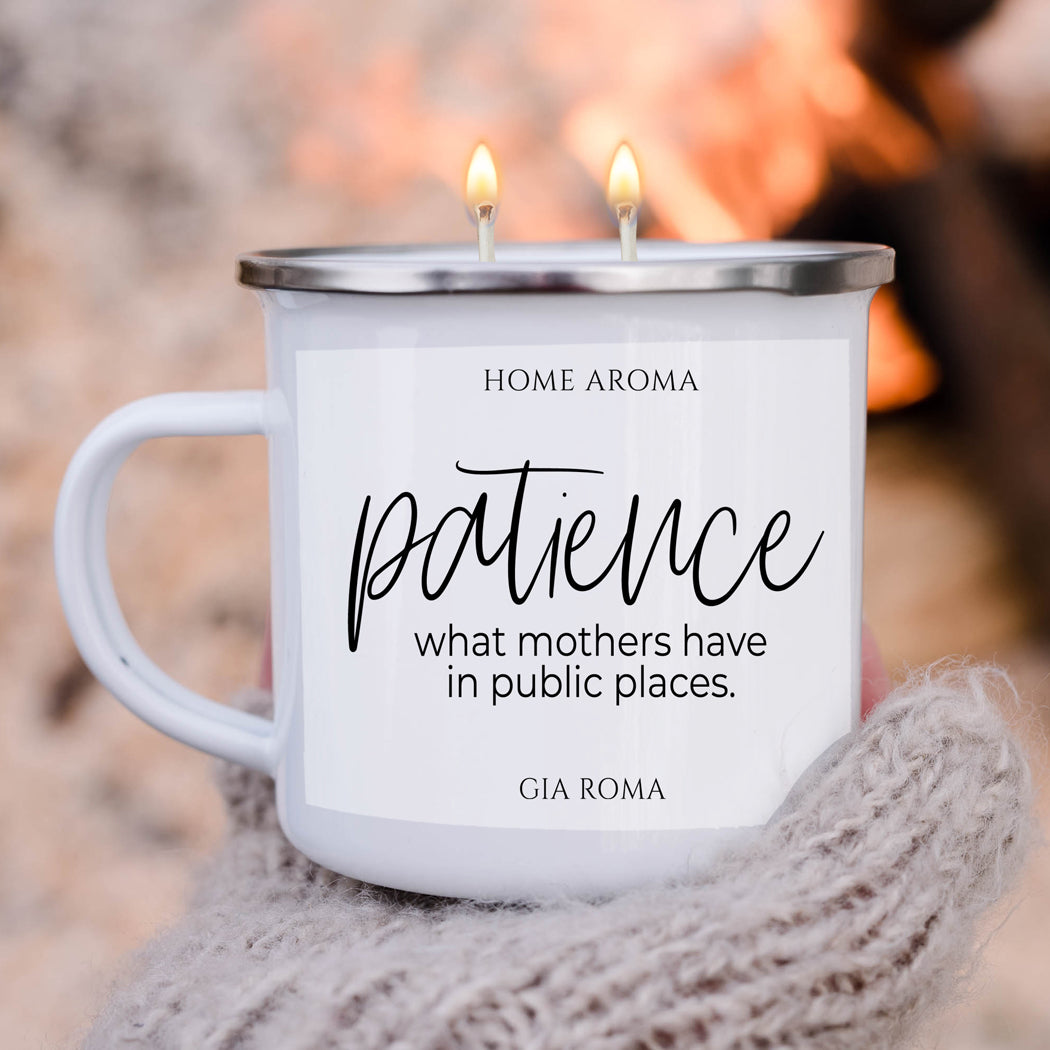Mothers Day Candle Mug 16oz Reusable Metal Candle Soy Gift