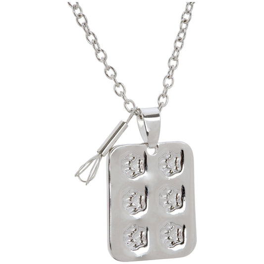 Paws to Bake Muffin Pan Necklace