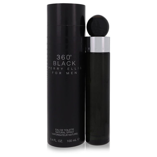 Perry Ellis 360 Black par Perry Ellis Eau De Toilette Vaporisateur 100 ml pour Hommes