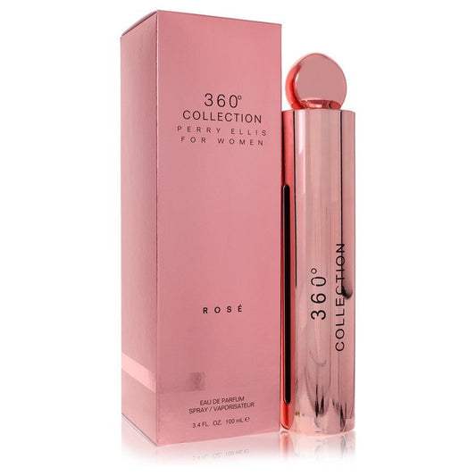 Perry Ellis 360 Collection Rose von Perry Ellis Eau De Parfum Spray 100 ml für Damen