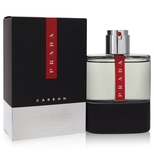 Prada Luna Rossa Carbon by Prada Eau De Toilette Spray 100 ml für Herren