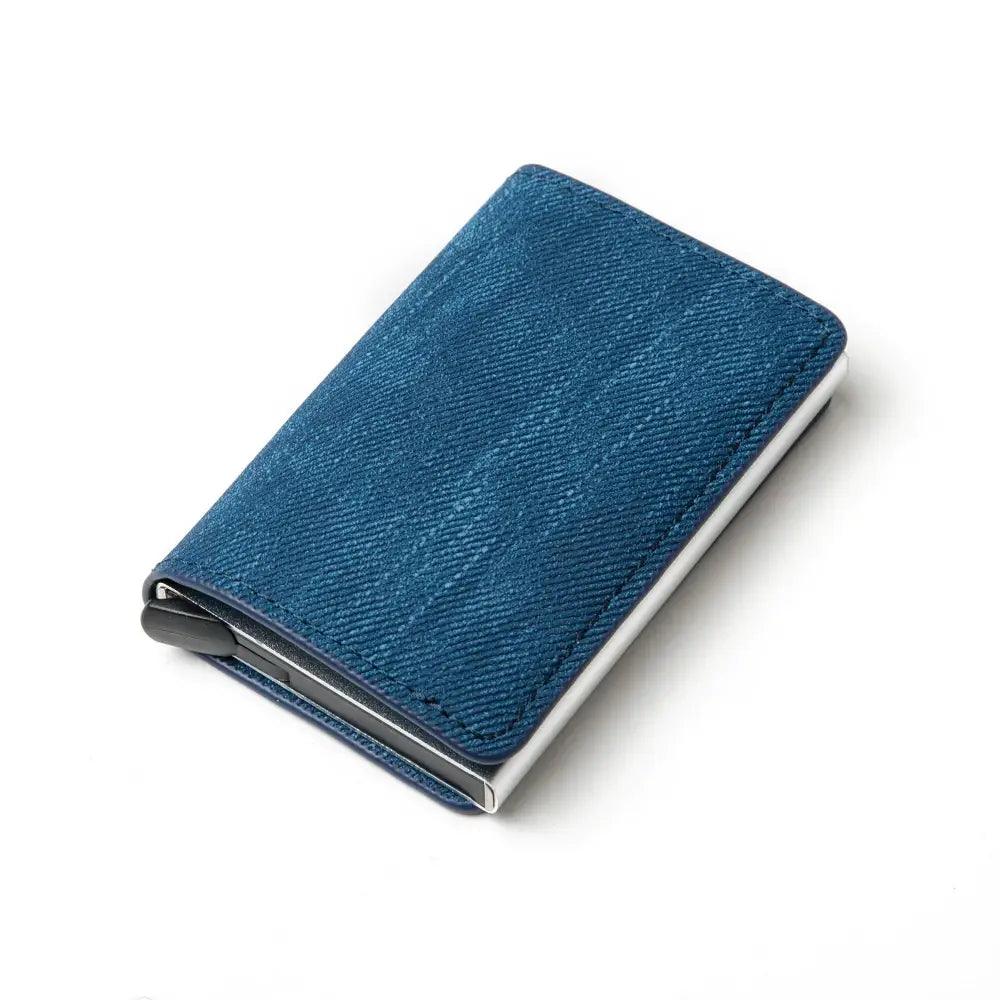 Pop Up Mini Wallet Metal Business Wallet For Man And Women Smart Slim Wallet Holder Excellent Gift For Businessman