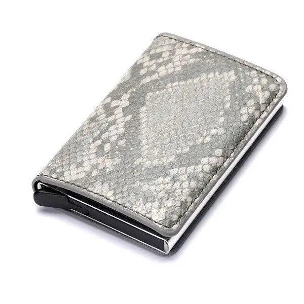 Pop Up Mini Wallet Metal Business Wallet For Man And Women Smart Slim Wallet Holder Excellent Gift For Businessman