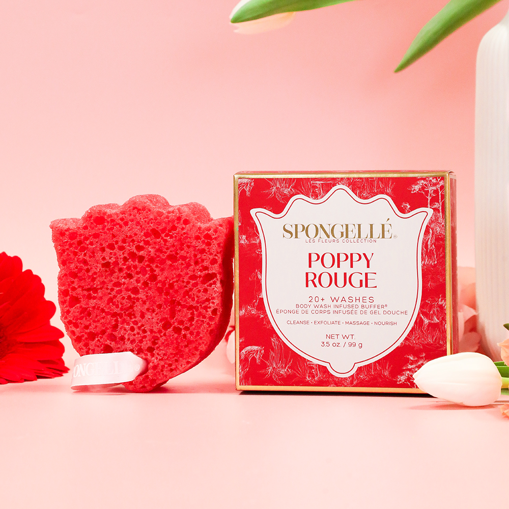 Poppy Rouge | Tampon corps Les Fleurs