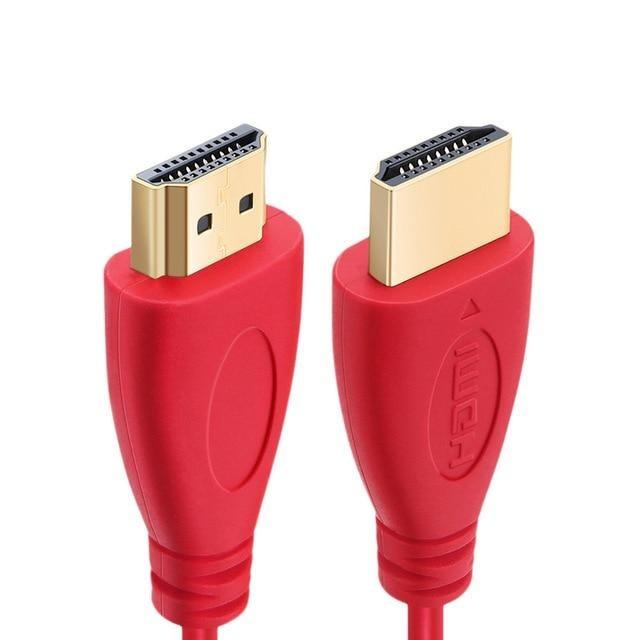 HDMI Cable High Speed Gold Plated Plug Male-Male HDMI Cable Ultra High Speed Gold Plated Connectors Ethernet Audio Return Video 4K Full HD 1080p For HD TV Computer Gaming