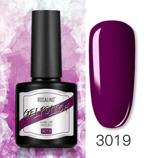 Modern Womens Glossy Colorful 8ml Nail Gel Polish Permanent UV LED  High Quality Crystal Effect Design
