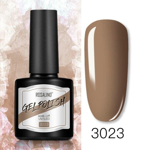 Modern Womens Glossy Colorful 8ml Nail Gel Polish Permanent UV LED  High Quality Crystal Effect Design