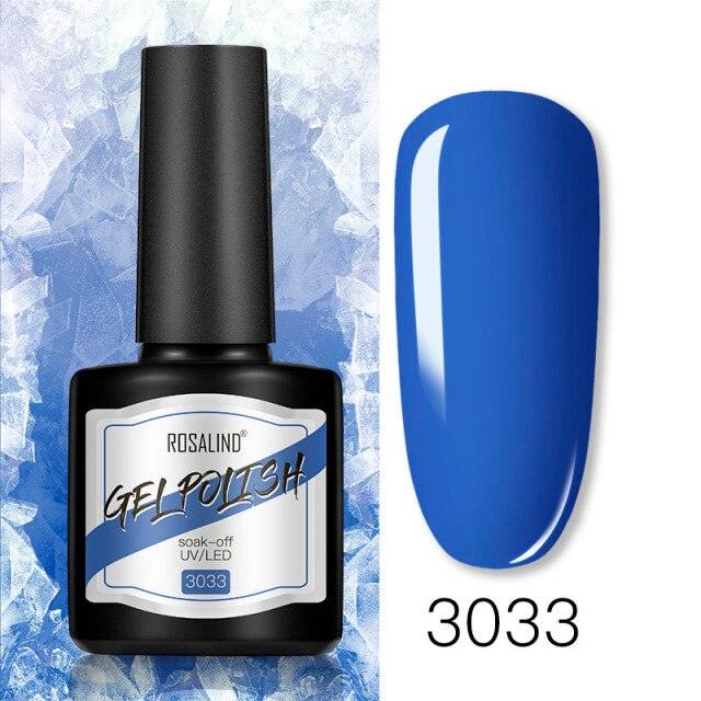 Modern Womens Glossy Colorful 8ml Nail Gel Polish Permanent UV LED  High Quality Crystal Effect Design