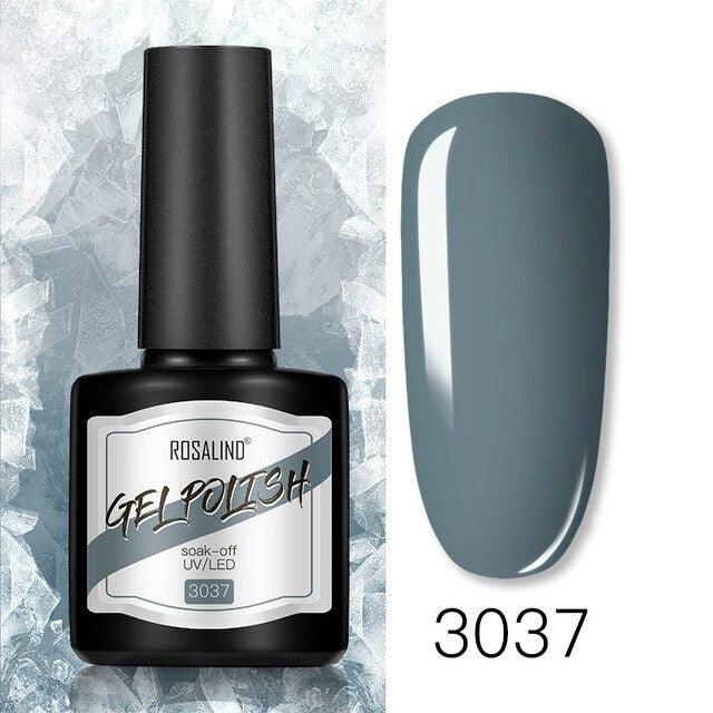 Modern Womens Glossy Colorful 8ml Nail Gel Polish Permanent UV LED  High Quality Crystal Effect Design