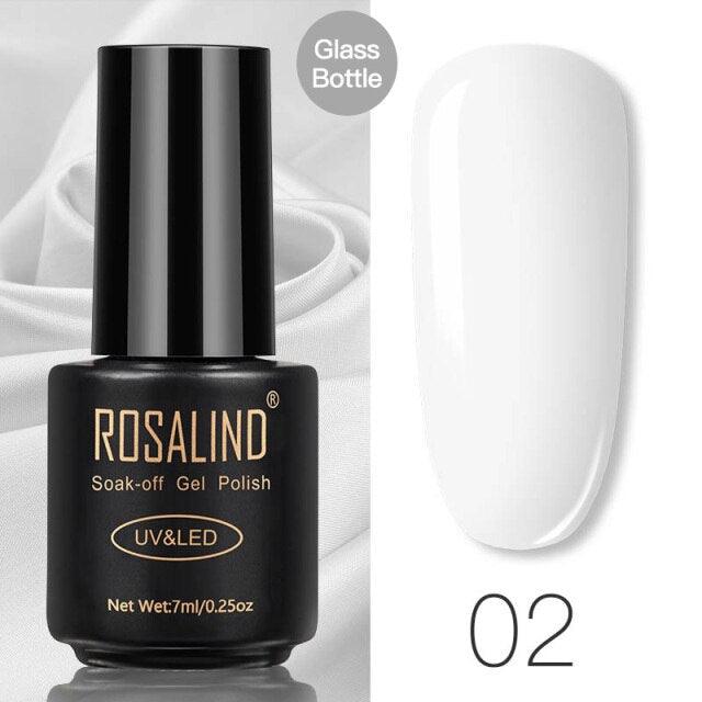 Modern Womens Glossy Colorful 8ml Nail Gel Polish Permanent UV LED  High Quality Crystal Effect Design
