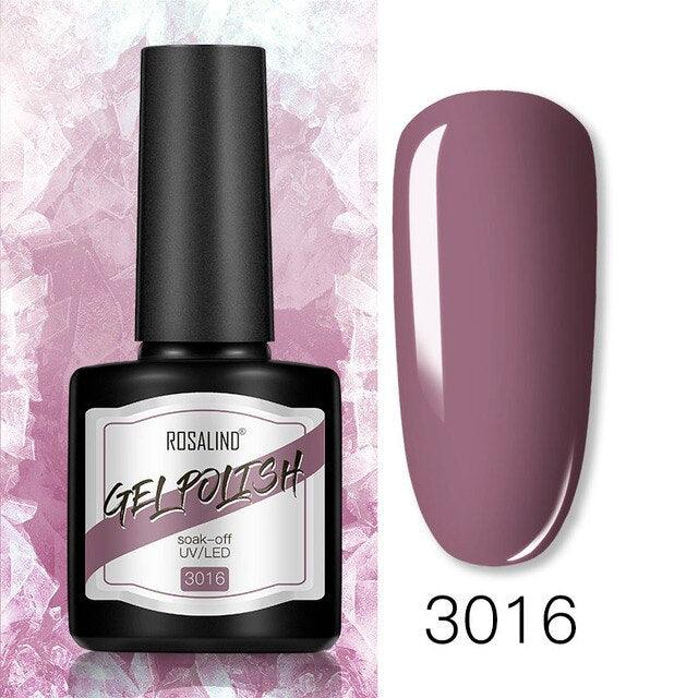 Modern Womens Glossy Colorful 8ml Nail Gel Polish Permanent UV LED  High Quality Crystal Effect Design