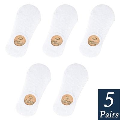 Women's Cute Cotton Invisible No Show Non-Slip Summer Candy Solid Color Silicone Short Socks Fashion Thin Ankle Boat Socks