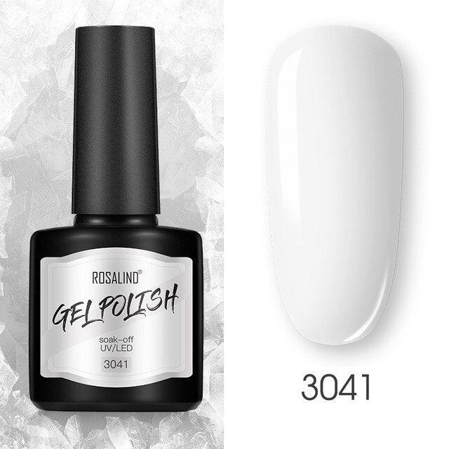 Modern Womens Glossy Colorful 8ml Nail Gel Polish Permanent UV LED  High Quality Crystal Effect Design