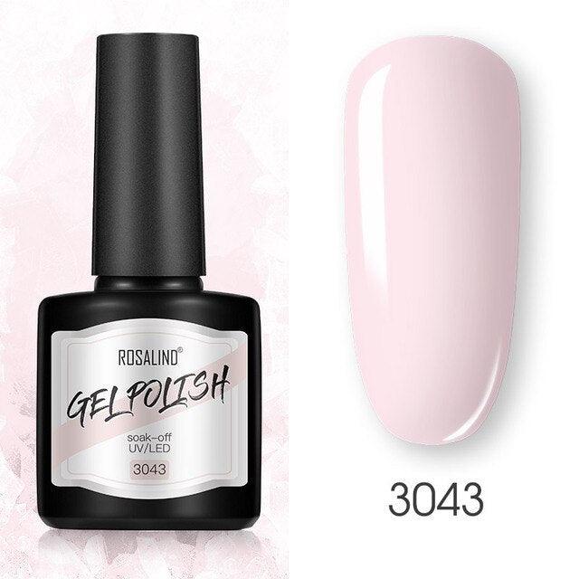 Modern Womens Glossy Colorful 8ml Nail Gel Polish Permanent UV LED  High Quality Crystal Effect Design