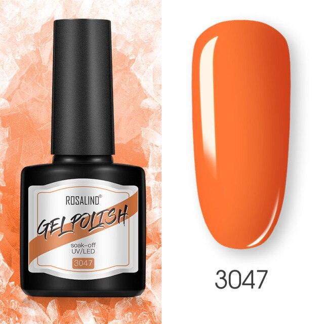 Modern Womens Glossy Colorful 8ml Nail Gel Polish Permanent UV LED  High Quality Crystal Effect Design