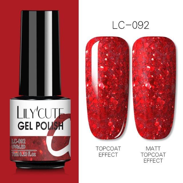 Womens UV Gel Nail Polish Set 7ml Fashion Varnish Colorful Art Manicure Luxury Nail Design For Women