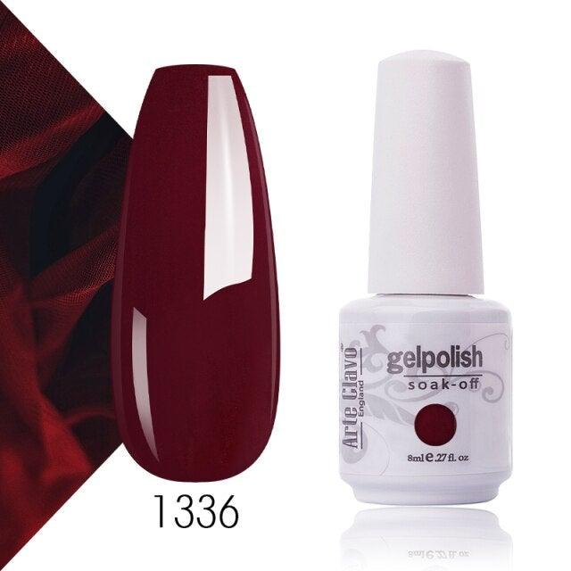 Fashion Womens Gel Nail Polish Multi Colors New UV LED Glossy Matte Luxury Design For Women