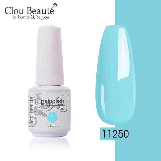 New 2022 Women Gel Nail Polish Pure Pink UV Gel Nail Polish Art Manicure Luxury Colorful Design For Ladies and Womens