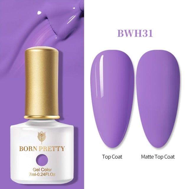 2021 New Womens Colorful Nail Gel Polish Modern Glitter Pink Purple UV Diamond Stylish Design Nail Colors Gel