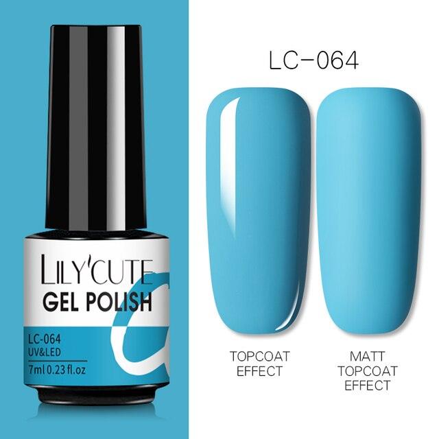 Stylish Blue Womens Nail Gel Polish Permanent UV Gel Popular High Quality Colorful Nail Polish Gel For Girls