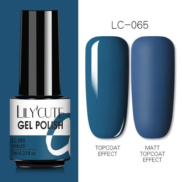 Stylish Blue Womens Nail Gel Polish Permanent UV Gel Popular High Quality Colorful Nail Polish Gel For Girls