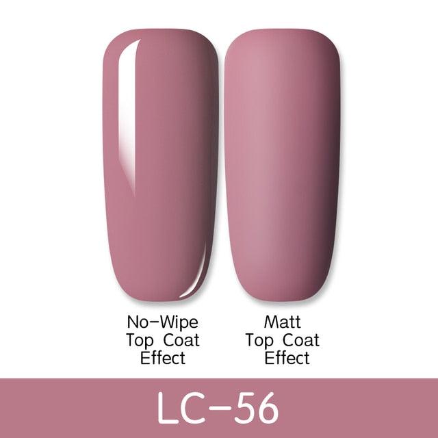 New Modern Fashion Colorful Matte Effect UV Gel Nail Polish Permanent Nail Painting Gel Luxury Matt Style For Women and Girls