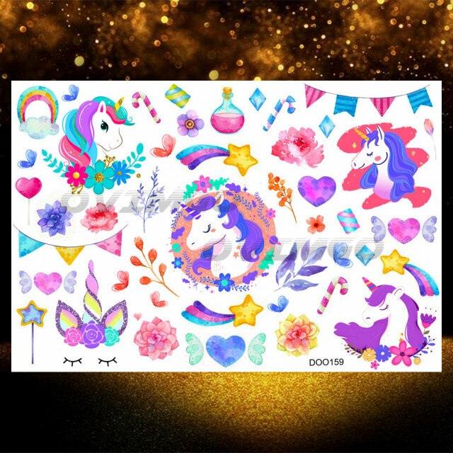 Small 3D Dinosaur Temporary Sticker Tattoos Colorful Tiny Tattoos For Party Children