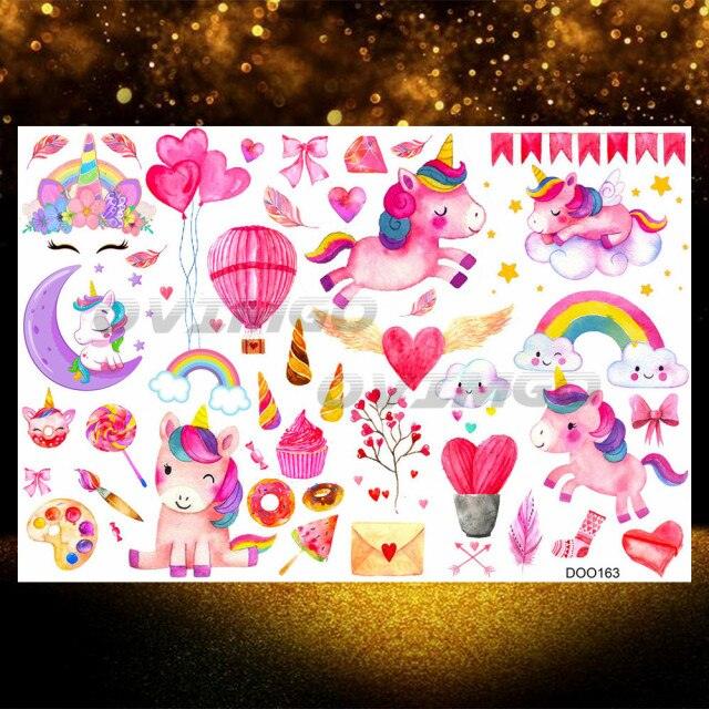 Small 3D Dinosaur Temporary Sticker Tattoos Colorful Tiny Tattoos For Party Children