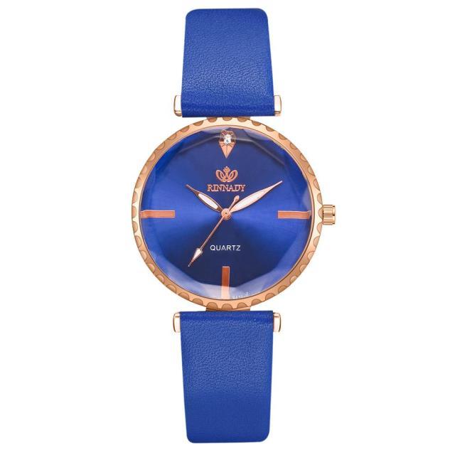 Elegant Style Fashion Womens Watch Luxury Leather Band Analog Quartz Wrist Watch Women Dress Leather Band Thin Minimalist Casual Simple Dress Analog Quartz Wristwatch