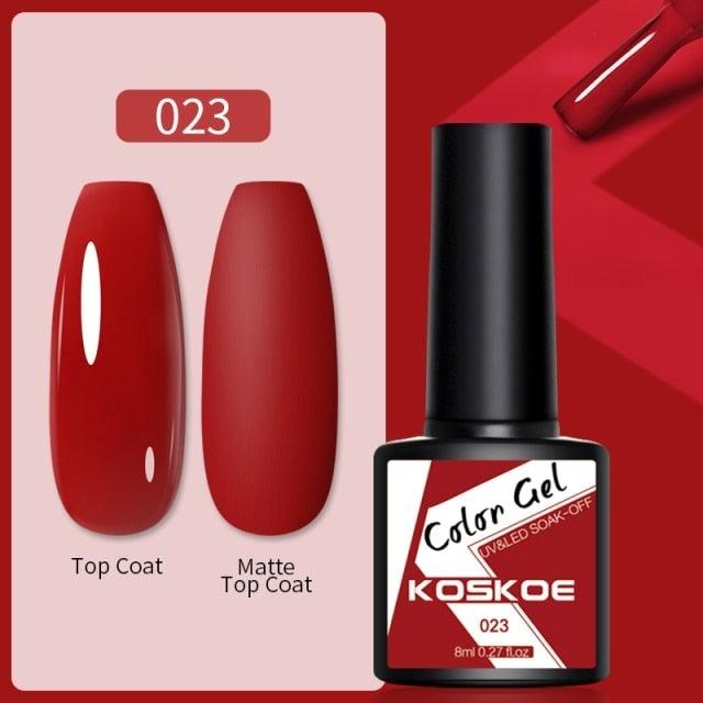 Spring Summer Nail Gel Polish Colorful UV LED Diamond Stylish Glossy and Matte Fashion Design For Womens