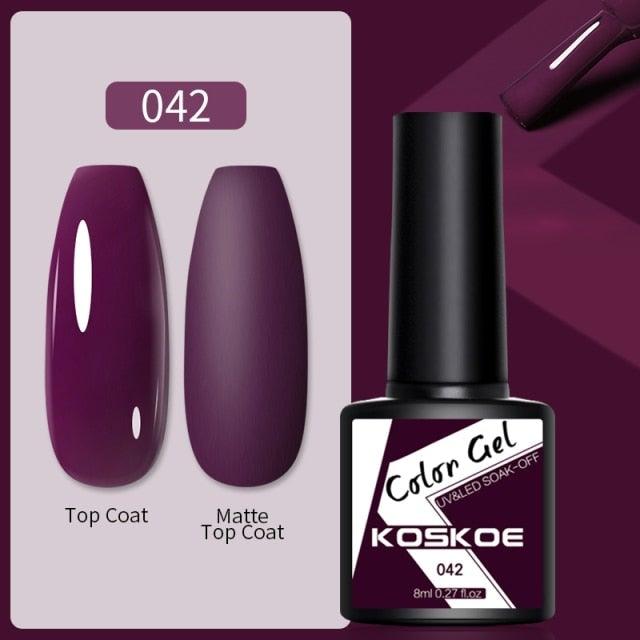 Spring Summer Nail Gel Polish Colorful UV LED Diamond Stylish Glossy and Matte Fashion Design For Womens
