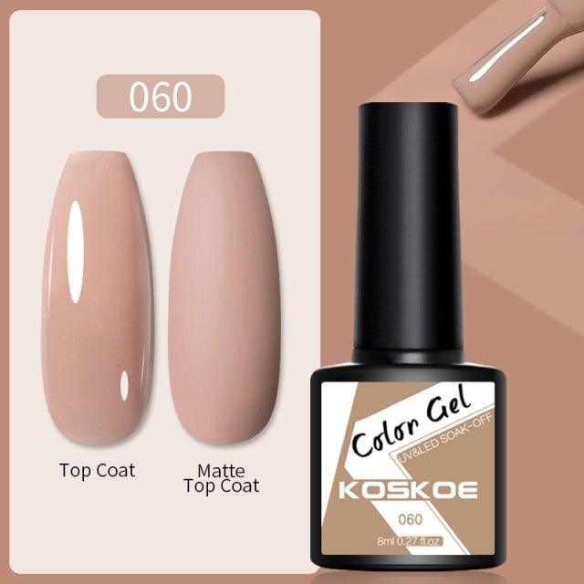 Spring Summer Nail Gel Polish Colorful UV LED Diamond Stylish Glossy and Matte Fashion Design For Womens