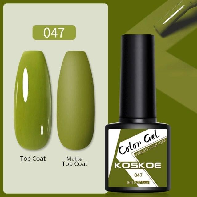 Spring Summer Nail Gel Polish Colorful UV LED Diamond Stylish Glossy and Matte Fashion Design For Womens